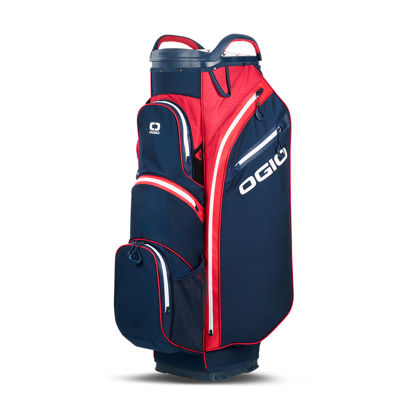 Load image into Gallery viewer, OGIO Silencer &#39;25 Cart Bag - Red/White/Blue
