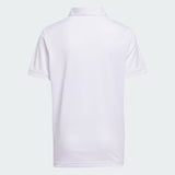 Performance Short Sleeve Polo Shirt Kids - White