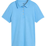 PUMA Animal Deboss SS Polo - Team Light