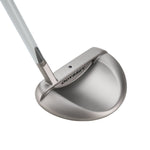Golf club head with 'Odyssey' branding on a white background