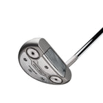 Golf putter with a white background