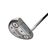 Golf putter with a white background