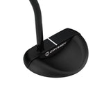 Black Odyssey golf putter head on a white background