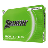 Srixon Soft Feel 14 Golf Balls 1 Doz - Soft White