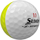 Z Star XV 9 '25 Golf Balls - DIVIDE White/Yellow