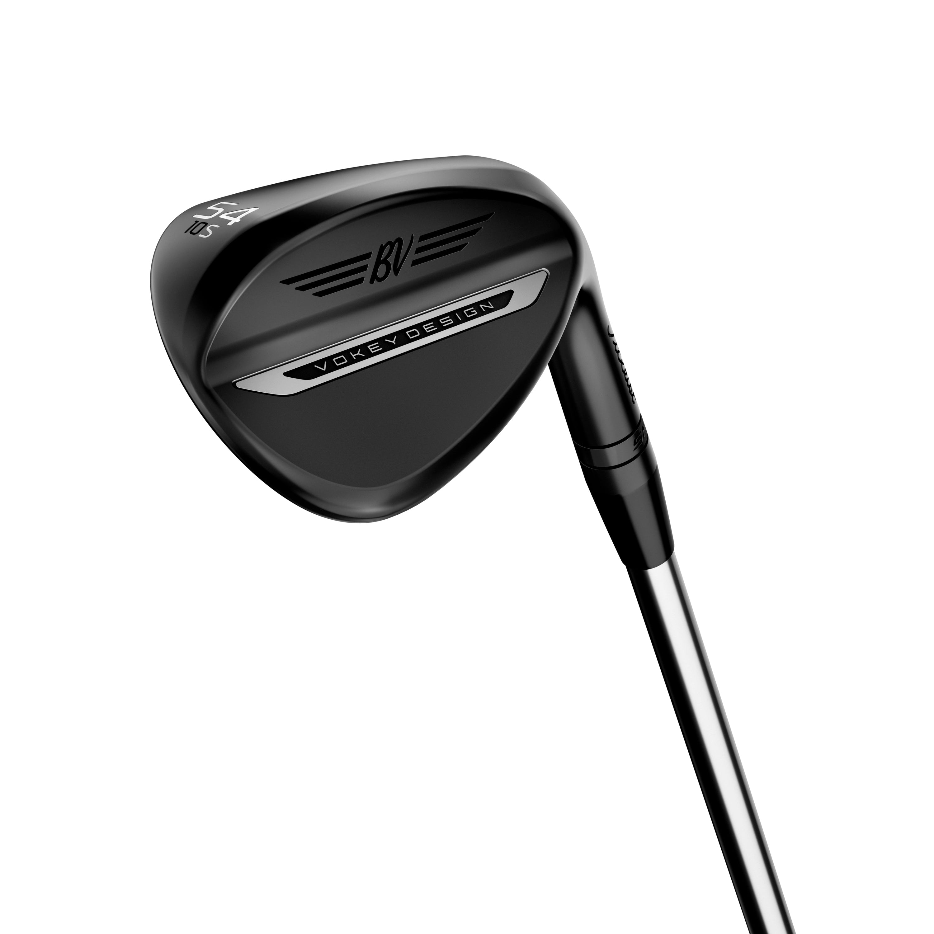 Golf club head on a white background