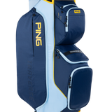 Traverse 244 Cart Bag - Navy/Crystal/Lemon
