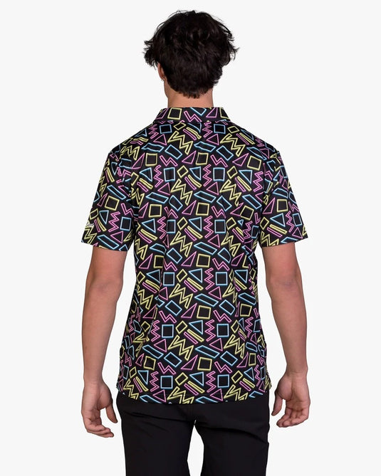 Trippin Out Cool Tech Performance Golf Polo