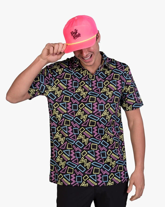 Trippin Out Cool Tech Performance Golf Polo