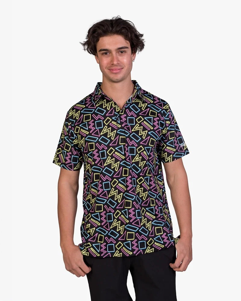 Load image into Gallery viewer, Trippin Out Cool Tech Performance Golf Polo
