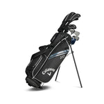 Callaway golf bag with clubs on a white background