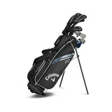 Callaway golf bag with clubs on a white background