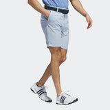 Adidas Textured Cuffed Shorts - Wonder Blue