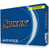 Srixon AD333 Golf Balls 1 Doz - Tour Yellow