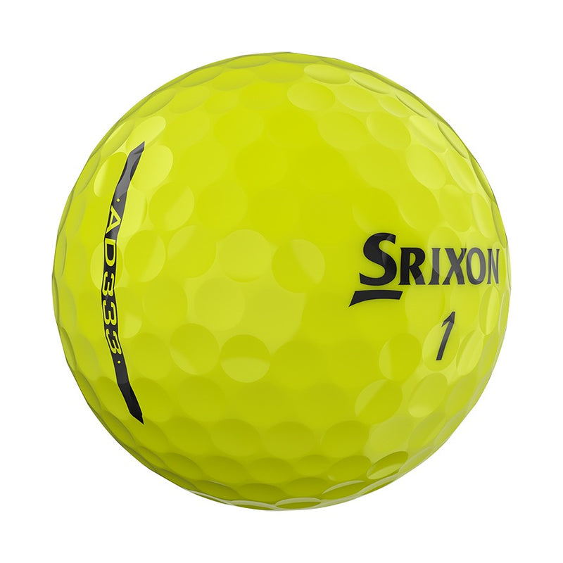 Load image into Gallery viewer, Srixon AD333 Golf Balls 1 Doz - Tour Yellow
