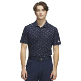 Adidas - Ultimate365 Printed Mesh Polo Shirt