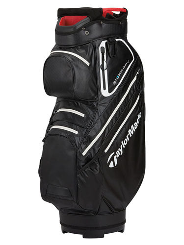 TaylorMade Storm Dry Cart Bag 2023 - Blk/White