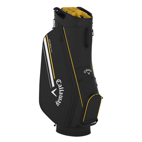 Load image into Gallery viewer, Callaway Chev 14+ Cart Bag - Black/Golden Rod
