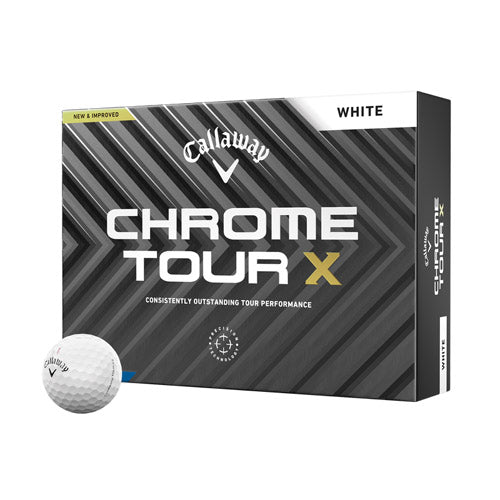 Callaway Chrome Tour X Balls- White