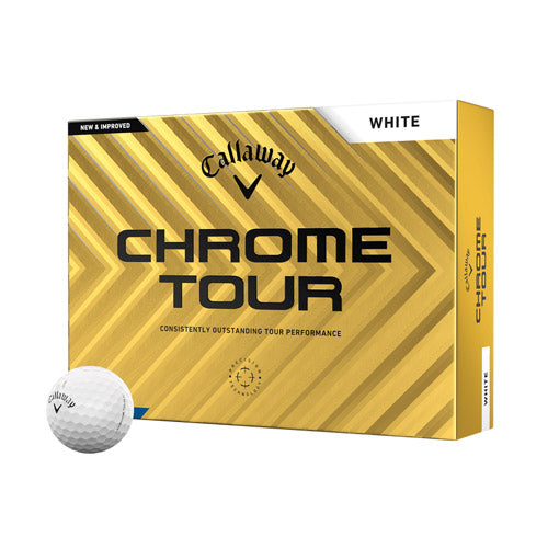 Callaway Chrome Tour Balls - White