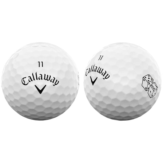 Callaway Supersoft Golf Balls 1 Doz - Casino Logo