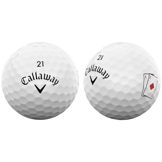 Callaway Supersoft Golf Balls 1 Doz - Casino Logo