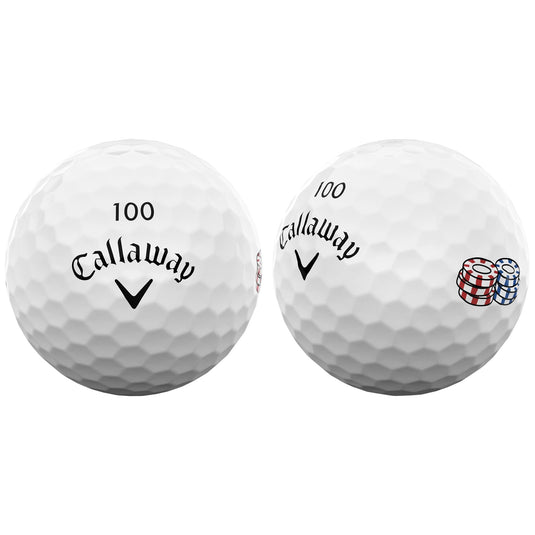 Callaway Supersoft Golf Balls 1 Doz - Casino Logo