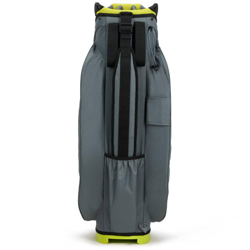 Callaway Chev 14+ Cart Bag - Charcoal/Fluro Yellow