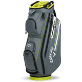 Callaway Chev 14+ Cart Bag - Charcoal/Fluro Yellow