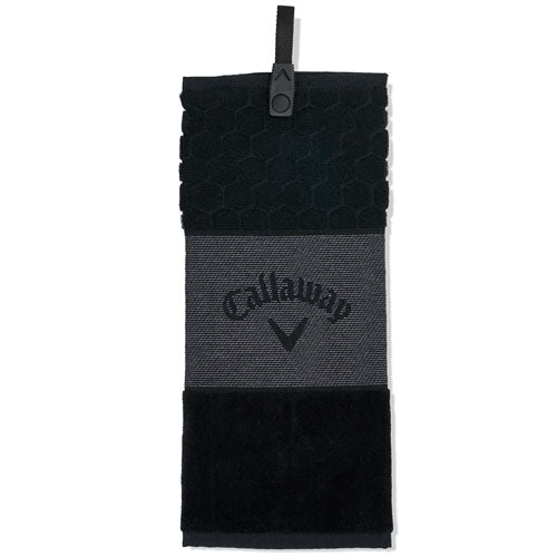 Callaway Tri Fold Towel 23 -Black