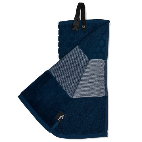 Load image into Gallery viewer, Callaway Tri Fold Towel 23 - Navy
