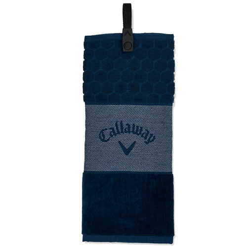 Callaway Tri Fold Towel 23 - Navy