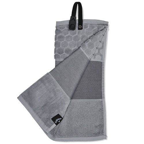 Callaway Tri Fold Towel 23 - Silver