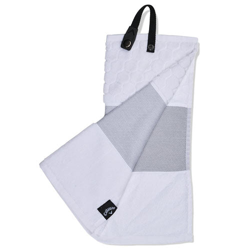 Callaway Tri Fold Towel 23 -White