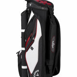 Forrester 19 Cart Bag - White/Black/Red