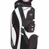 Forrester 19 Cart Bag - White/Black/Red