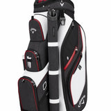 Forrester 19 Cart Bag - White/Black/Red