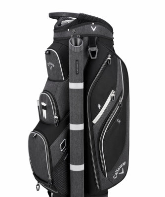 Forrester 19 Cart Bag -  Black/Silver