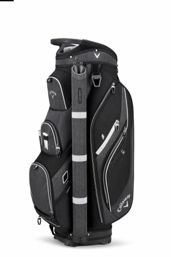 Forrester 19 Cart Bag -  Black/Silver