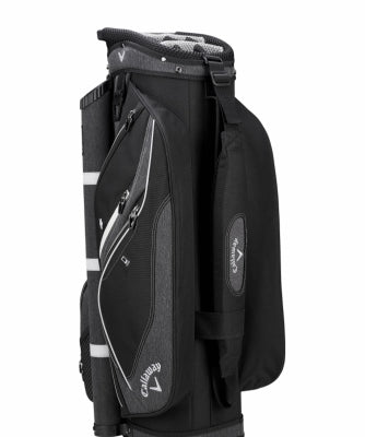 Forrester 19 Cart Bag -  Black/Silver