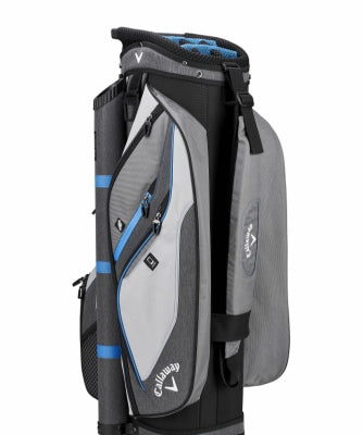 Forrester 19 Cart Bag - Silver/Titanium/Royal