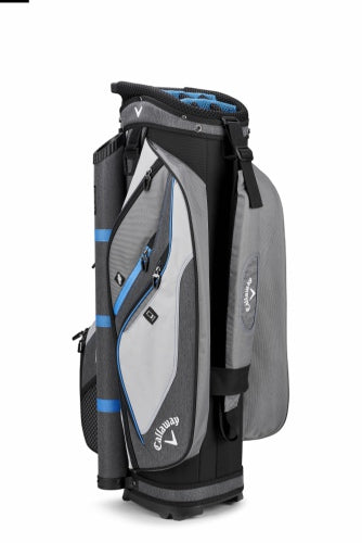 Forrester 19 Cart Bag - Silver/Titanium/Royal