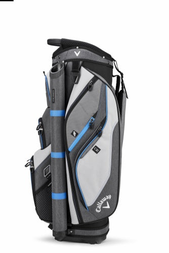 Forrester 19 Cart Bag - Silver/Titanium/Royal