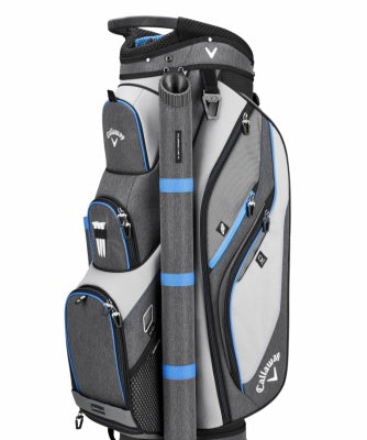 Forrester 19 Cart Bag - Silver/Titanium/Royal