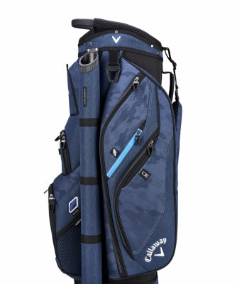 Forrester 19 Cart Bag - Navy/Camo/Royal