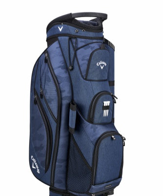 Forrester 19 Cart Bag - Navy/Camo/Royal