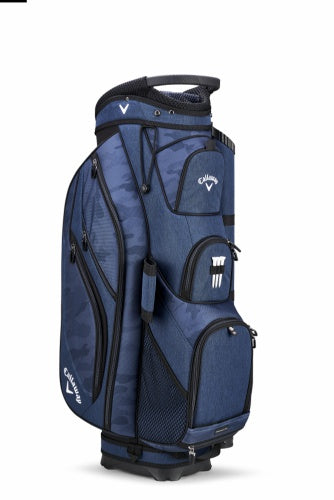 Forrester 19 Cart Bag - Navy/Camo/Royal