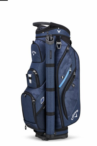 Forrester 19 Cart Bag - Navy/Camo/Royal