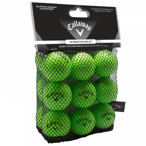 HX Practice Balls - Green 18 Pack