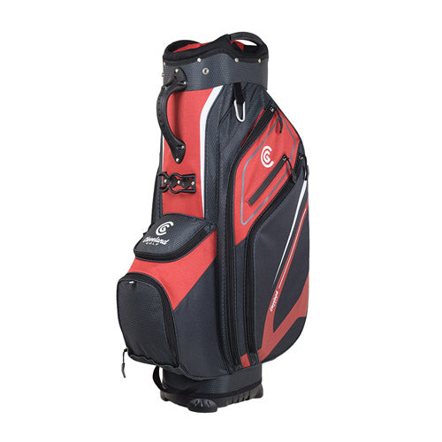 Load image into Gallery viewer, Cleveland Lightweight Cart Bag - Red/Charcoal
